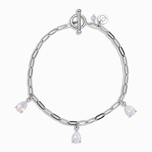 Moonstone Bracelet - T Lock 'Intuition'