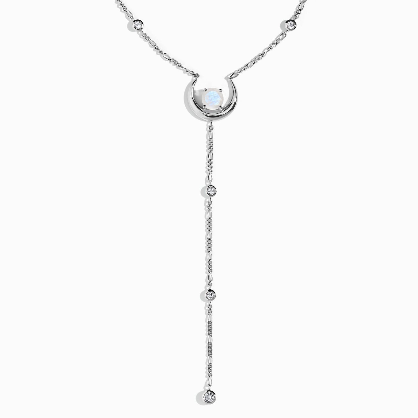 Moonstone Lariat Necklace - Enchant