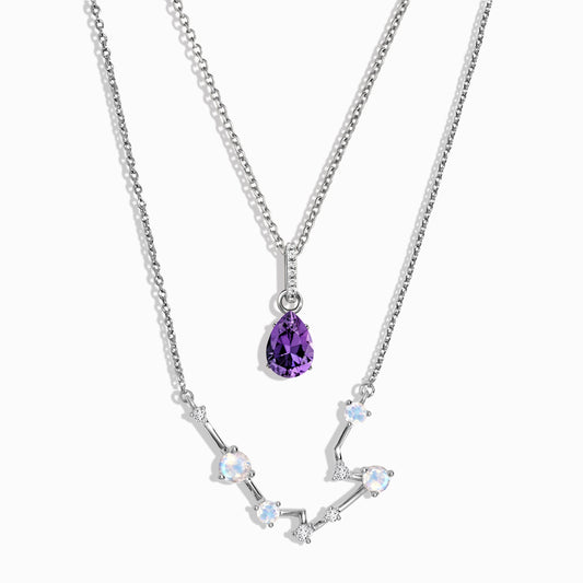 Aquarius Zodiac Constellation & Amethyst Sway