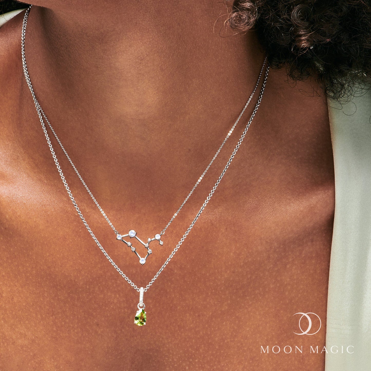 Leo Zodiac Constellation & Peridot Sway