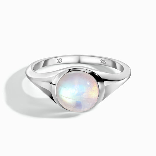 Moonstone Signet Ring - The Empowered