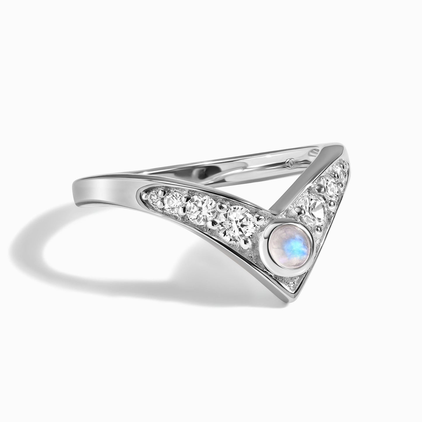 Moonstone Ring - Sovereignty Band