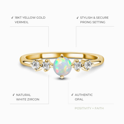 Opal Ring - Loveliness