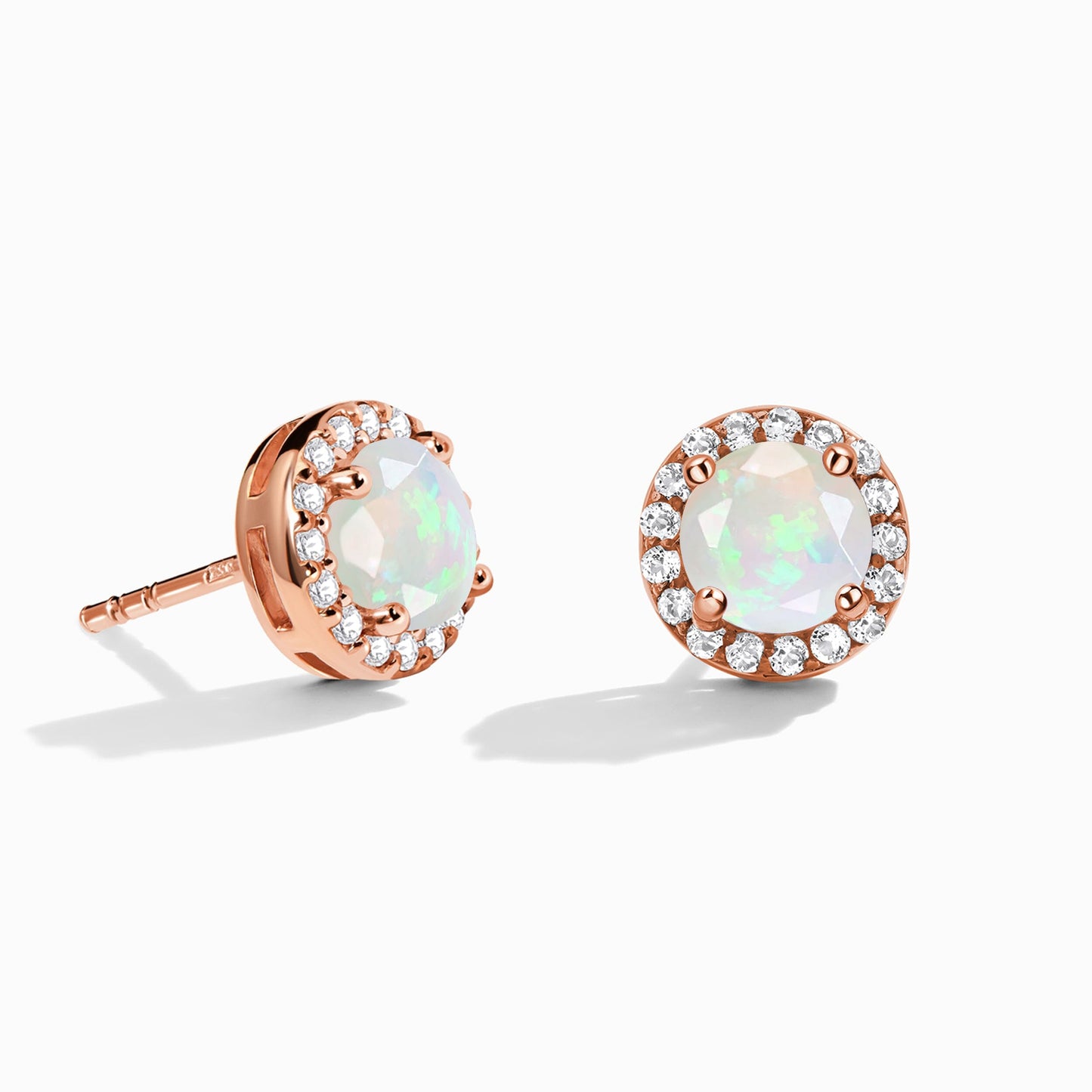 Opal Venus Studs - October Birthstone