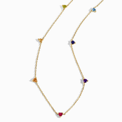 Multigemstone Necklace - Love Is Love