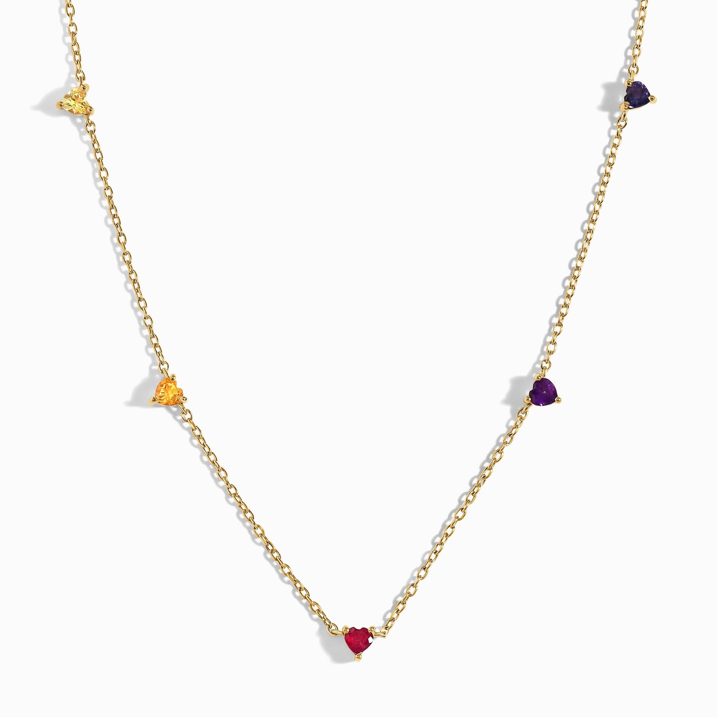 Multigemstone Necklace - Love Is Love