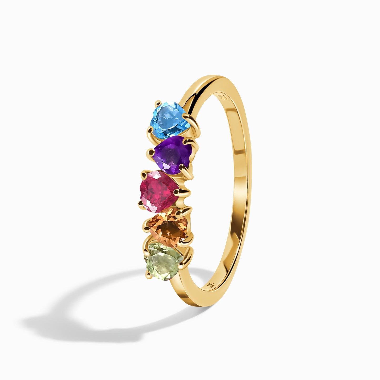 Multigemstone Ring - Love Is Love