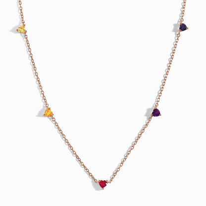 Multigemstone Necklace - Love Is Love