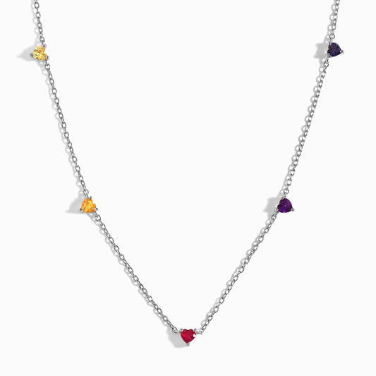 Multigemstone Necklace - Love Is Love