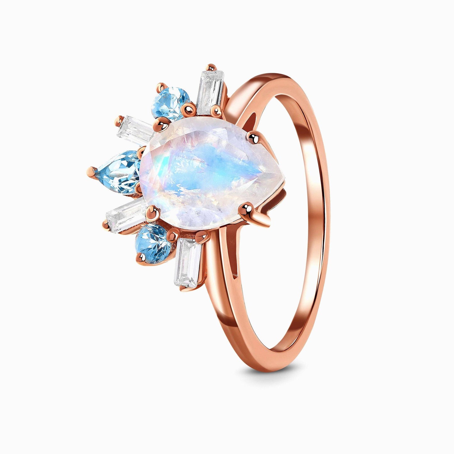 Moonstone Ring - Queenly