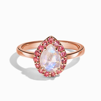 Moonstone Tourmaline Ring - Félice