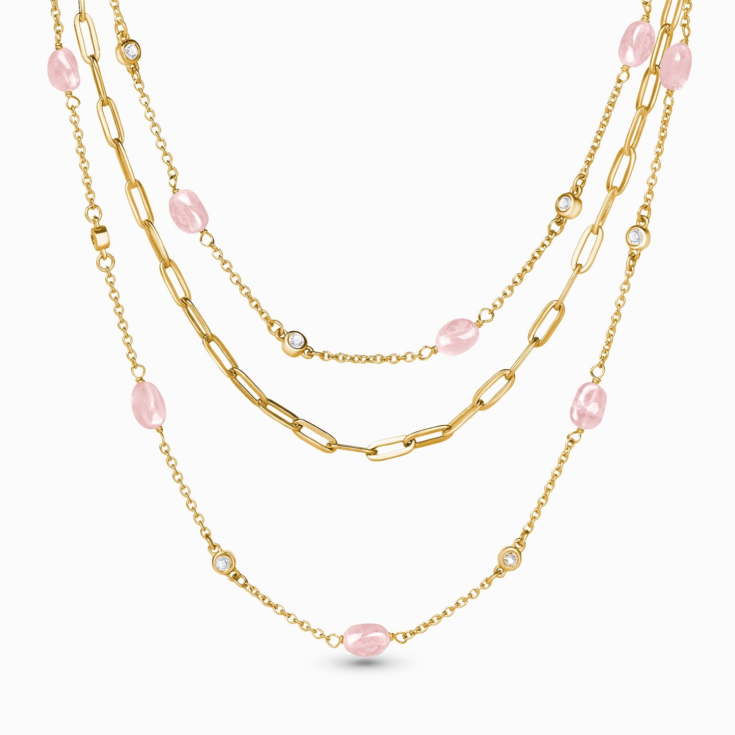 Rose Quartz Necklace - Wild Child