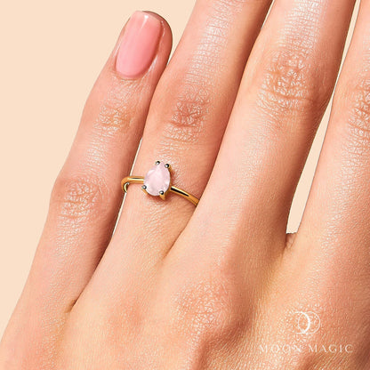 Rose Quartz Ring - Yonder Glow