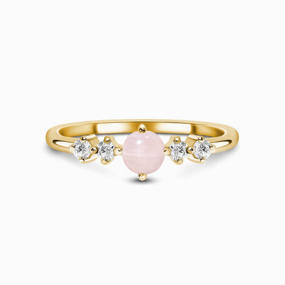 Rose Quartz Ring - Loveliness