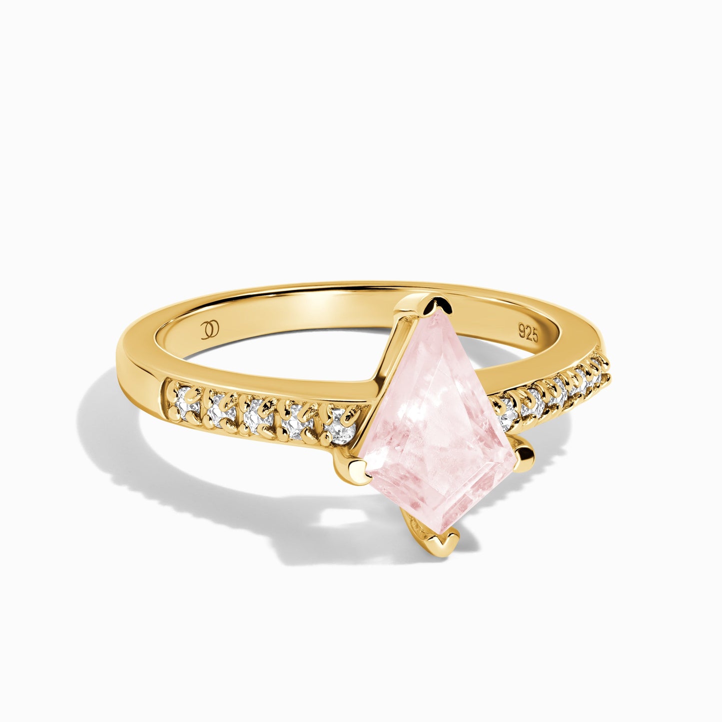 Rose Quartz Ring - Aimée