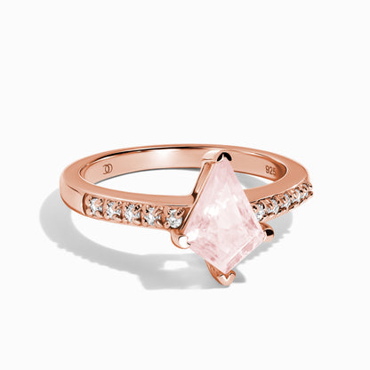 Rose Quartz Ring - Aimée