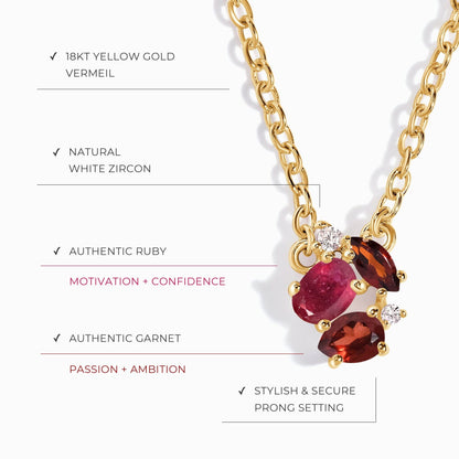 She's Subtle Love (Ruby & Garnet) - Gift Set