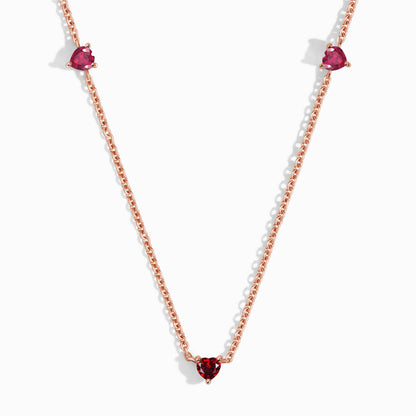 Ruby Garnet Necklace - Never Without You