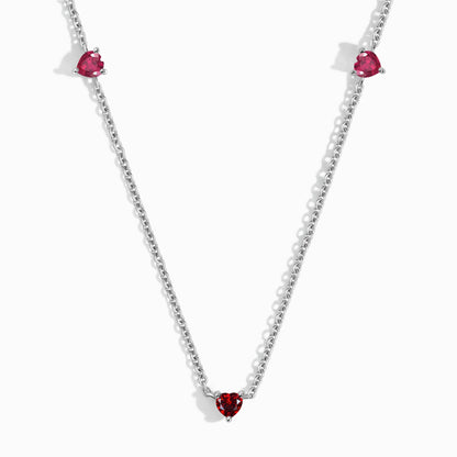 Ruby Garnet Necklace - Never Without You