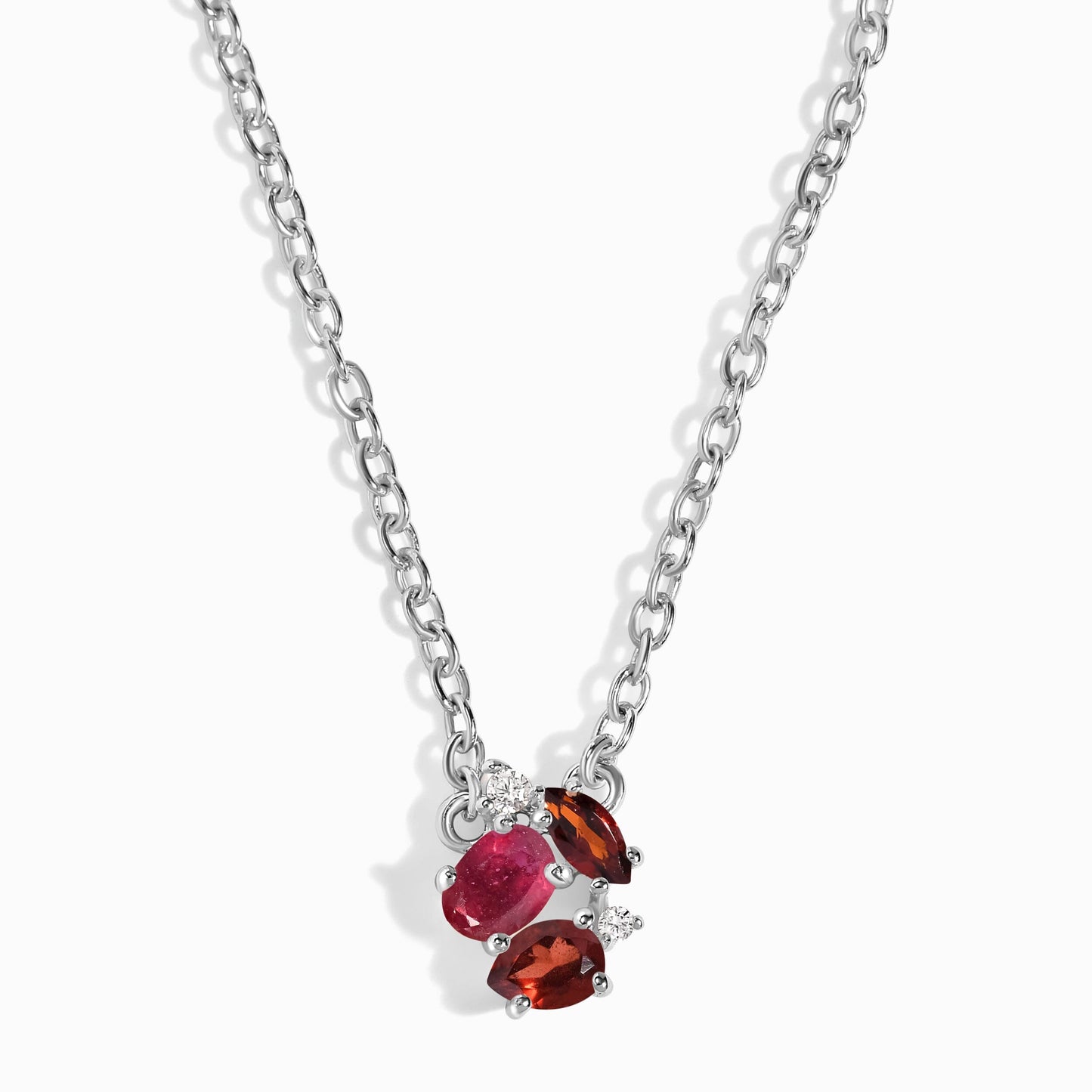 Ruby Garnet Necklace - Orion