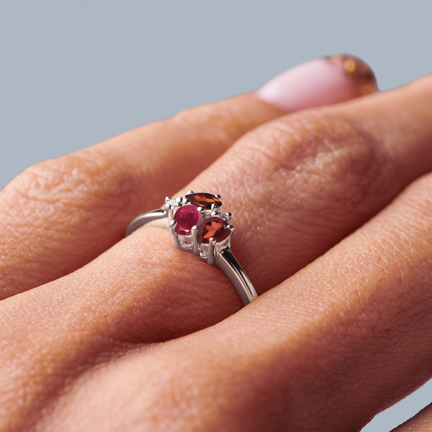 Ruby Garnet Ring - Orion