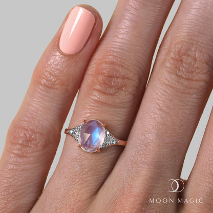 Moonstone Diamond Ring - Forever You