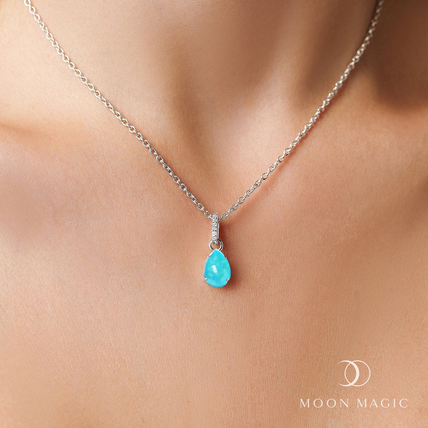 Turquoise Pendant Sway - December Birthstone