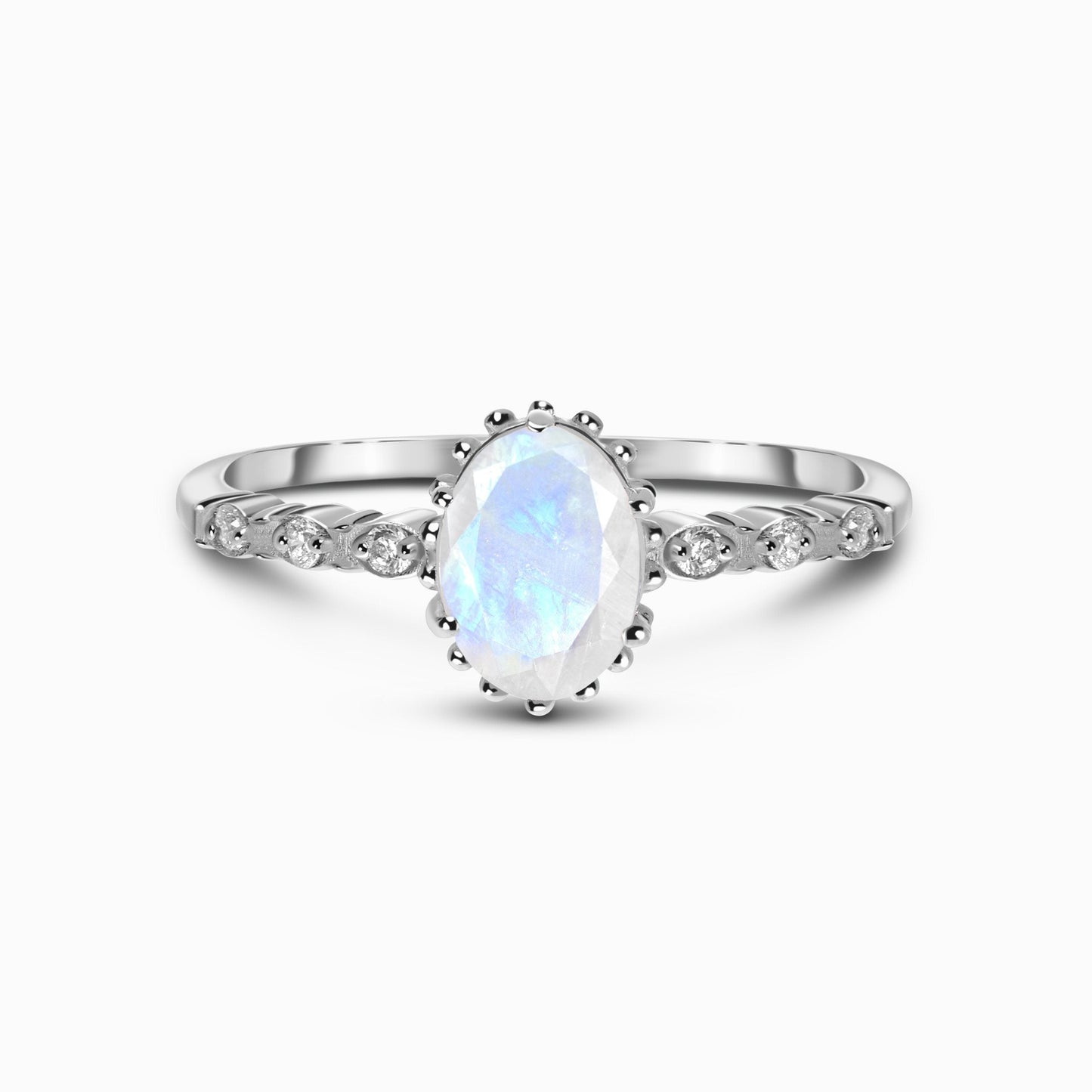 Moonstone Ring - Above Clouds