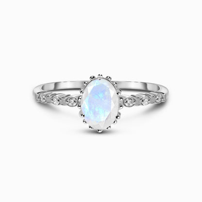 Moonstone Ring - Above Clouds