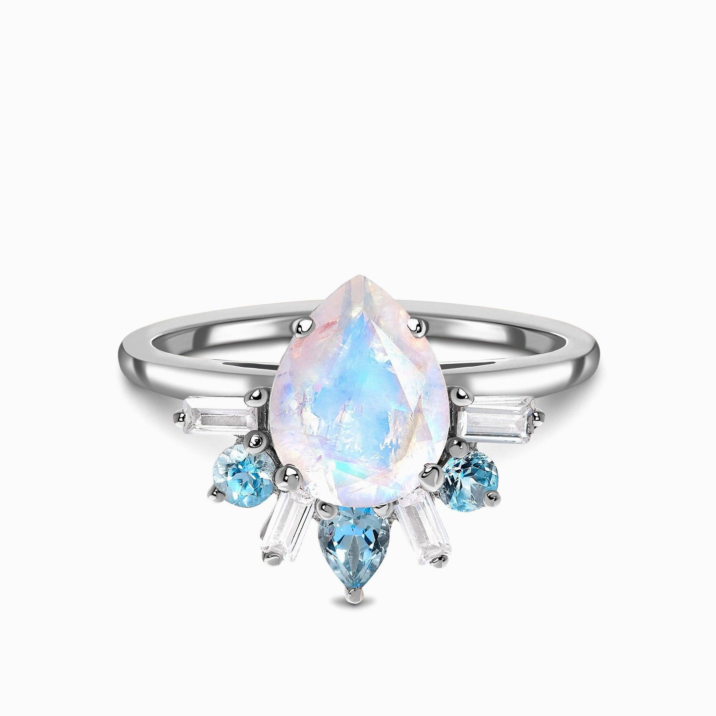 Moonstone Ring - Queenly