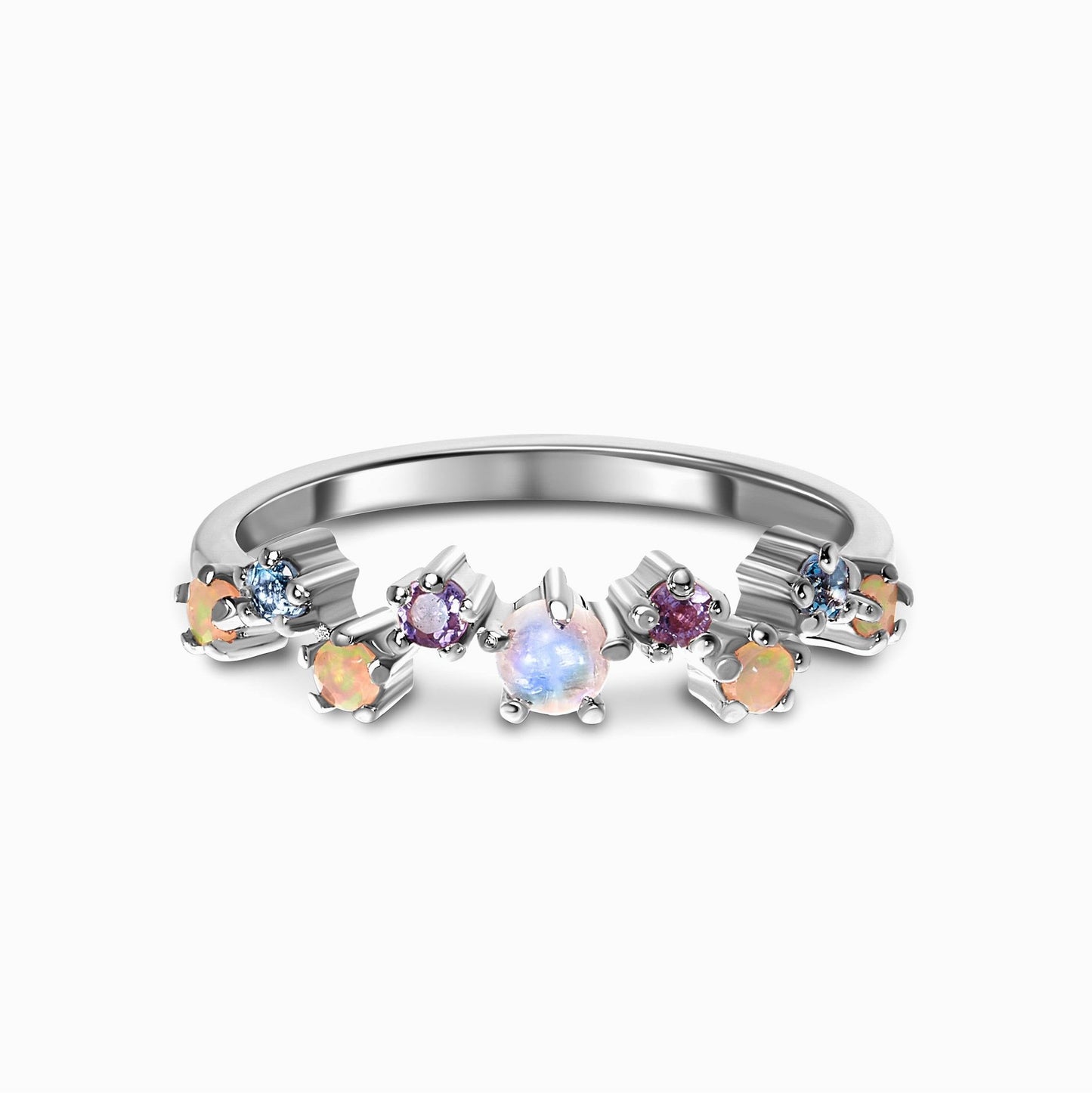 Multigemstone Ring - Melange