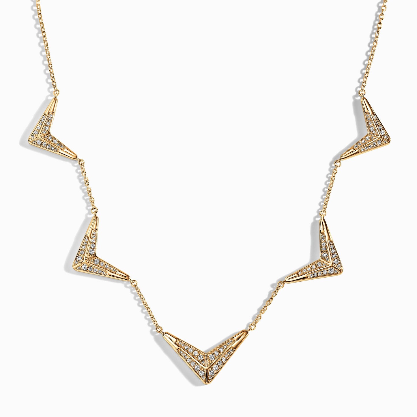 White Zircon Necklace - Triluxe