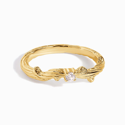 Stackable Ring Band - Roots