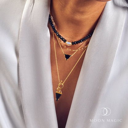 Black Onyx Necklace - Dune