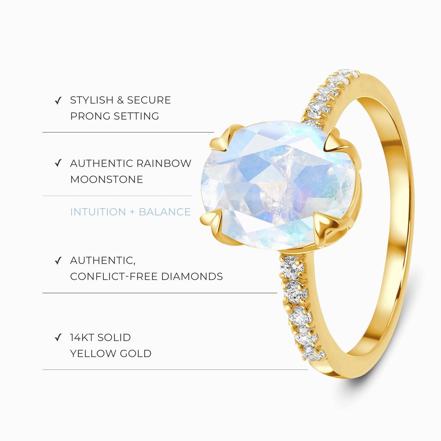 Harlow & Reign Jacket Rings