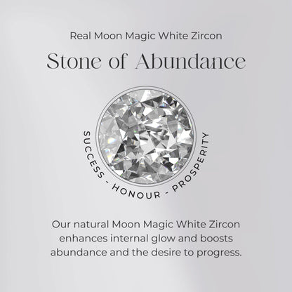 White Zircon Necklace - Love Echo