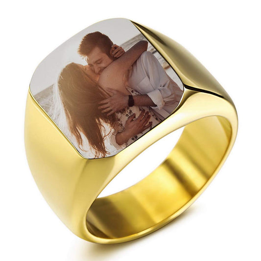 Photo Ring Personalized Custom Ring-silviax