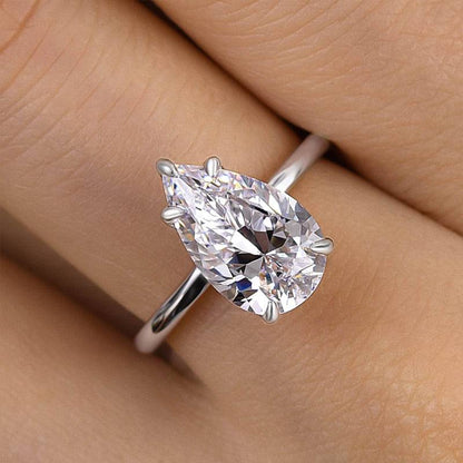 Classic Pear Cut Engagement Ring